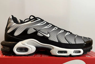 Nike Air Max Plus Black White Metallic Silver