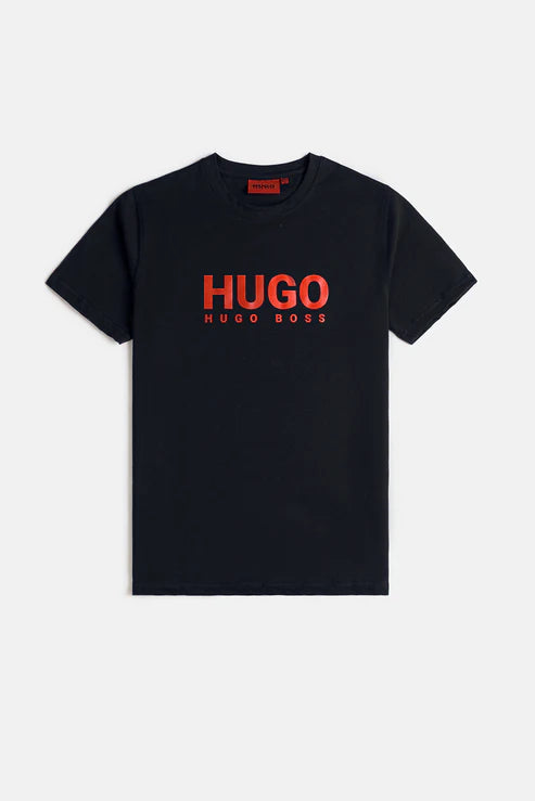 HB Imported Print T-Shirt – Black