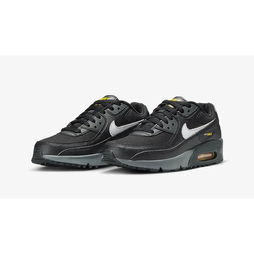 Nike Air Max 90 Black/Yellow Sneakers – Men’s Running & Lifestyle Trainers