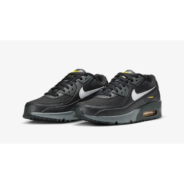 Nike Air Max 90 Black/Yellow Sneakers – Men’s Running & Lifestyle Trainers