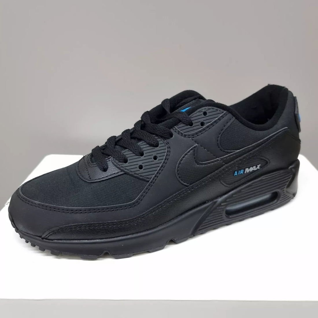 Nike Air Max 90 "Laser Blue" (DC4116 002) – Black/Blue Trainers